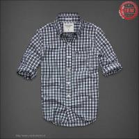 heren abercrombie fitch plaid lang overhemd moose logo Goede Verkoop jrj2g660